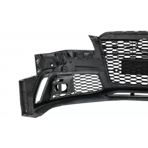 Stoßstange für Audi A8 D4 4H 10-13 Kühlergrill RS Look PDC SRA Dummy ACC Cover-image-6108412