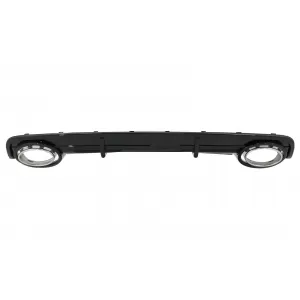image-19-Hátsó lökhárító diffúzor Audi A6 C6 4F (2009-2012), RS Dizájn, fekete