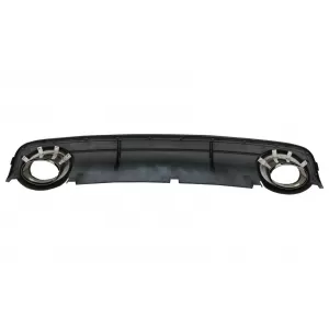 Heckstoßstangendiffusor für Audi A6 C6 4F 2004-2008 Limousine Avant RS Look Schwarz-image-6084272