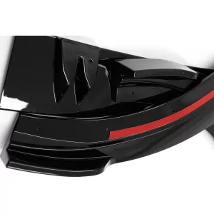Prelungire Bara Fata compatibil cu Audi A6 4K C8 (2018+) Negru Lucios-image-6083172