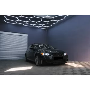 U-LED 3D Scheinwerfer Xenon für BMW 3 E90 Limo E91 Touring 03.05-08.08 LHD Schwarz-image-6104615