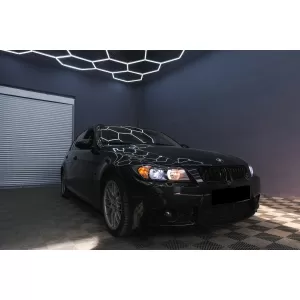 U-LED 3D Scheinwerfer Xenon für BMW 3 E90 Limo E91 Touring 03.05-08.08 LHD Schwarz-image-6104621