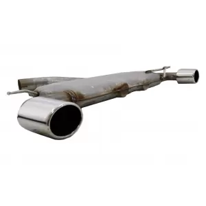 Exhaust System Double Outlet Single Exhaust Pipes suitable for VW Scirocco (2008-up) R Design