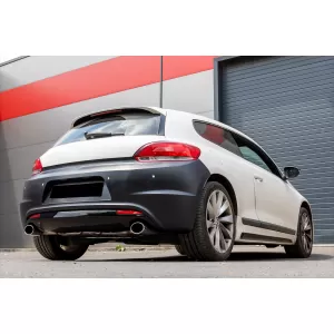 Exhaust System Double Outlet Single Exhaust Pipes suitable for VW Scirocco (2008-up) R Design