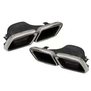 Bara Spate cu Ornamente tobe Crom compatibil cu Mercedes E-Class W213 (2016-2019) E63 Design-image-6080185