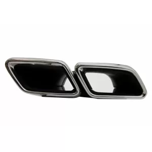 Bara Spate cu Ornamente tobe Crom compatibil cu Mercedes E-Class W213 (2016-2019) E63 Design-image-6080189