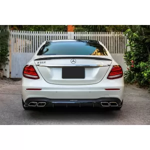 Bara Spate cu Ornamente tobe Crom compatibil cu Mercedes E-Class W213 (2016-2019) E63 Design-image-6080192