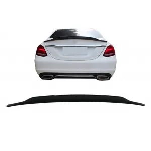 image-21-Спойлер за багажник Подходящ за Mercedes C-Class W205 (2014-2020) Динамичен Спорт Дизайн Piano Black