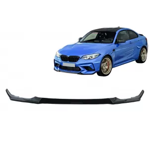 image-52-Első lökhárító spoiler BMW 2 F87 M2 (2016-2020), zongoralakk fekete