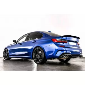 Alerón maletero para BMW 3 Series G20 19+ Spoiler Negro Brillante-image-6083018
