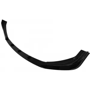 Front Bumper Spoiler Lip suitable for BMW X1 SUV F48 Pre-LCI (2015-2019) Piano Black
