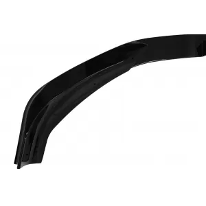 Front Bumper Spoiler Lip suitable for BMW X1 SUV F48 Pre-LCI (2015-2019) Piano Black