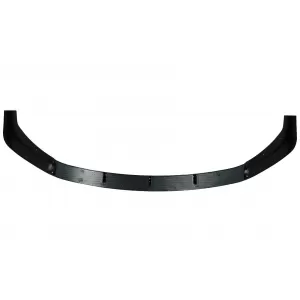 Front Bumper Spoiler Lip suitable for BMW X1 SUV F48 Pre-LCI (2015-2019) Piano Black
