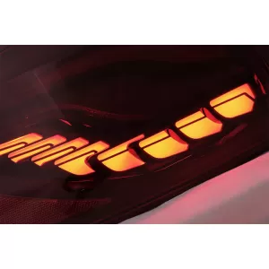 Teljes LED hátsó lámpa VW Golf 6 VI (2008-2013), piros/füst, dinamikus irányjelzővel, (LHD/RHD)-image-6082685