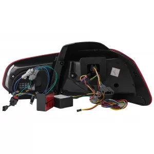 Teljes LED hátsó lámpa VW Golf 6 VI (2008-2013), piros/füst, dinamikus irányjelzővel, (LHD/RHD)-image-6082698