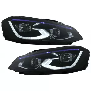 image-40-Teljes LED fényszóró VW Golf 7 VII (2012-2017) modellekhez, Golf 8 Dizájn