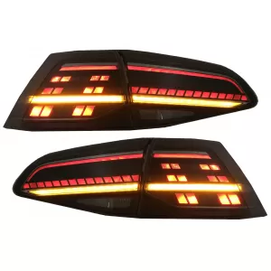 Stopuri Full LED compatibil cu VW Golf 7 7.5 VII (2012-2020) Facelift G7.5 Look Fumurii-image-6082973