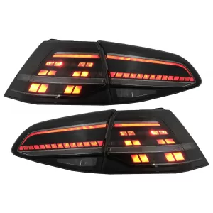 Stopuri Full LED compatibil cu VW Golf 7 7.5 VII (2012-2020) Facelift G7.5 Look Fumurii-image-6082981