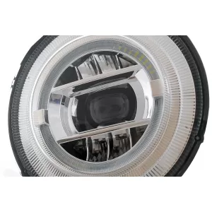 Full LED Headlights suitable for Mercedes G-Class W463 (2005-2017) Chrome Facelift 2018 Design