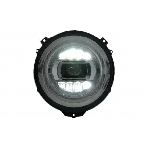 Full LED Headlights suitable for Mercedes G-Class W463 (2005-2017) Chrome Facelift 2018 Design