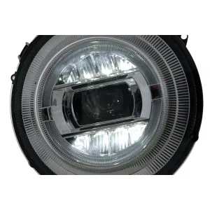 Full LED Headlights suitable for Mercedes G-Class W463 (2005-2017) Chrome Facelift 2018 Design