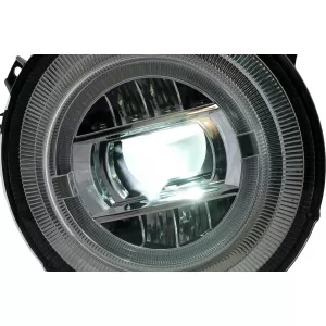 Full LED Headlights suitable for Mercedes G-Class W463 (2005-2017) Chrome Facelift 2018 Design