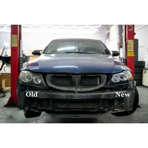 U-LED 3D Scheinwerfer Halogen für BMW 3er E90 E91 03.2005-08.2008 LHD Schwarz-image-6098475