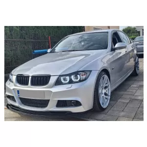 U-LED 3D Faros halógenos para BMW Serie 3 E90 E91 03.2005-08.2008 LHD Negro-image-6341972