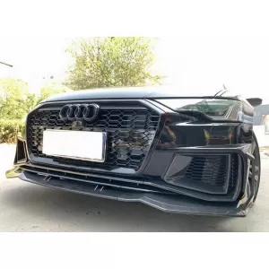 Frontstoßstange für Audi A6 C8 4K 2018-2020 RS6 Design Seitengitter PDC SRA-image-6081822