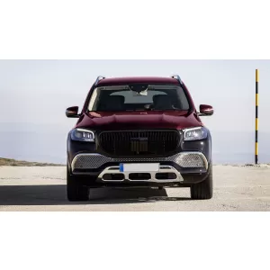 Front Grille suitable for Mercedes GLS SUV X167 (2019-2023) M-Design Black