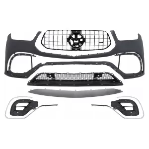 image-42-Stoßstange für Mercedes GLE SUV W167 GLE Coupé C167 2019–2023 Kühlergrill Spoiler