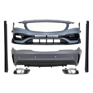 image-36-Komplett Body Kit króm kipufogóvégekkel Mercedes CLA C117 W117 (2013-2018), Facelift CLA45 Dizájn