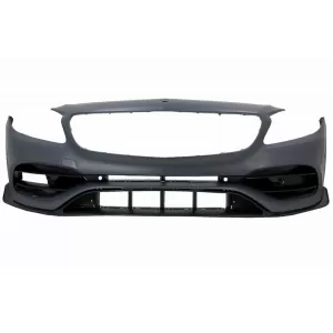 Pachet Exterior Complet cu Ornamente pentru sistemul de evacuare compatibil cu Mercedes A-Class W176 (2012-2018) Facelift A45 Design-image-6081733