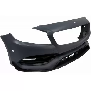 Pachet Exterior Complet cu Ornamente pentru sistemul de evacuare compatibil cu Mercedes A-Class W176 (2012-2018) Facelift A45 Design-image-6081735