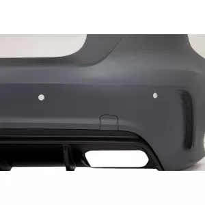 Pachet Exterior Complet cu Ornamente pentru sistemul de evacuare compatibil cu Mercedes A-Class W176 (2012-2018) Facelift A45 Design-image-6081743