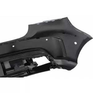 Pachet Exterior Complet cu Ornamente pentru sistemul de evacuare compatibil cu Mercedes A-Class W176 (2012-2018) Facelift A45 Design-image-6081747