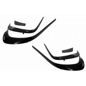 Pachet Exterior Complet cu Ornamente pentru sistemul de evacuare compatibil cu Mercedes A-Class W176 (2012-2018) Facelift A45 Design-image-6081748