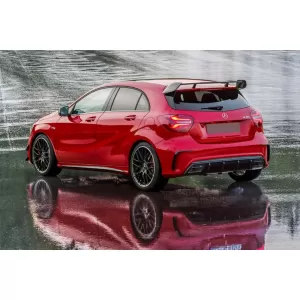 Pachet Exterior Complet cu Ornamente pentru sistemul de evacuare compatibil cu Mercedes A-Class W176 (2012-2018) Facelift A45 Design-image-6081762