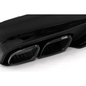 Diffusor Tipps für Mercedes GLC SUV X253 Facelift 2020+ GLC63 Look Night Package-image-6084543
