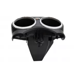Front Dual Cup Holder suitable for Mercedes CLS C219 W219 (2003-2010) Black