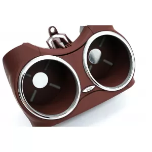 Front Dual Cup Holder suitable for Mercedes CLS C219 W219 (2003-2010) Red
