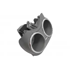 Front Dual Cup Holder suitable for Mercedes CLS C219 W219 (2003-2010) Gray