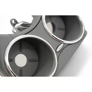 Front Dual Cup Holder suitable for Mercedes CLS C219 W219 (2003-2010) Gray