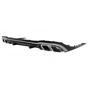 Rear Diffuser suitable for Mercedes E-Class W213 Facelift Sedan (2020-Up) E63 Design