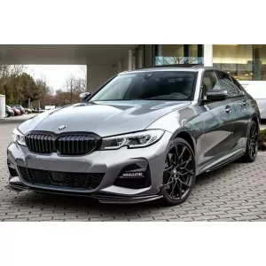 Első lökhárító spoiler BMW 3 G20 Sedan G21 Touring (2018-2019), M Sport, zongoralakk fekete-image-6084664