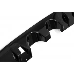 Diffuseur pour VW Golf 6 VI 08-12 R20 Look only Standard pare-chocs Brillant Noir-image-6084865