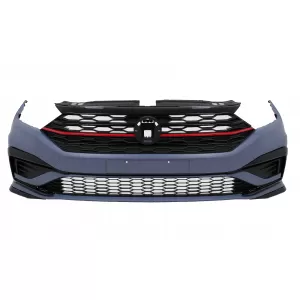image-51-Paraurti Anteriore per VW Jetta Mk7 2019-2021 Griglia Nido d'ape GLI Design