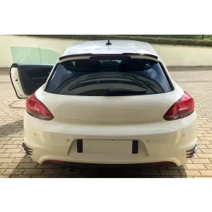 Kofferraumspoiler Fensterfinne für VW Scirocco 137 Hatchback Facelift 14-17 Schwarz-image-6085260