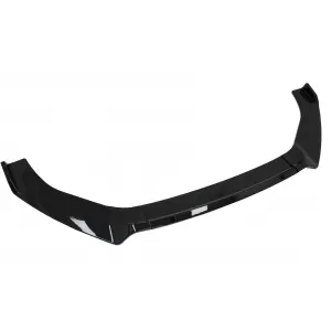 Front Bumper Lip Extension Spoiler suitable for VW Golf 7 GTI 7.5 GTI & R (2013-2020) Piano Black