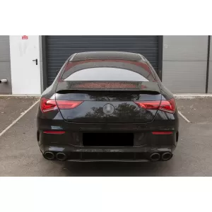 Trunk Boot Spoiler suitable for Mercedes CLA Coupe C118 (2019-up) Piano Black